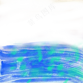 水彩笔刷墨迹