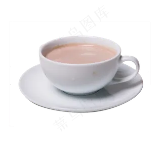 白色立体咖啡杯子元素,免抠元素