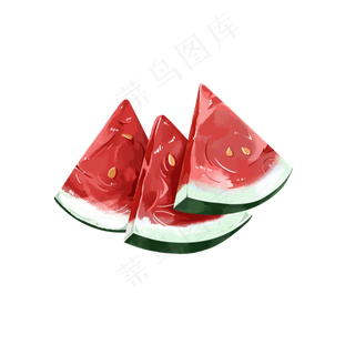水果鲜果西瓜夏天解渴PNG