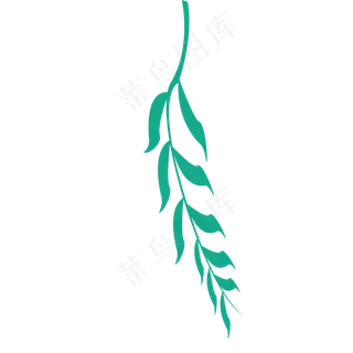 叶子绿色春季植物