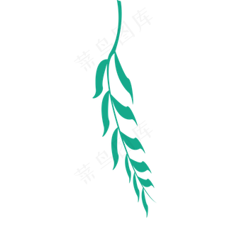 叶子绿色春季植物