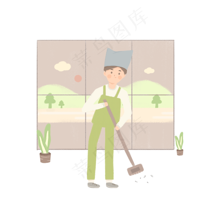 五一劳动节打扫卫生