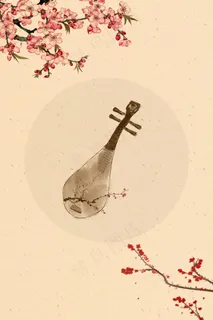 中国风古韵水墨画平面广告 中国风古韵水墨画平面广告