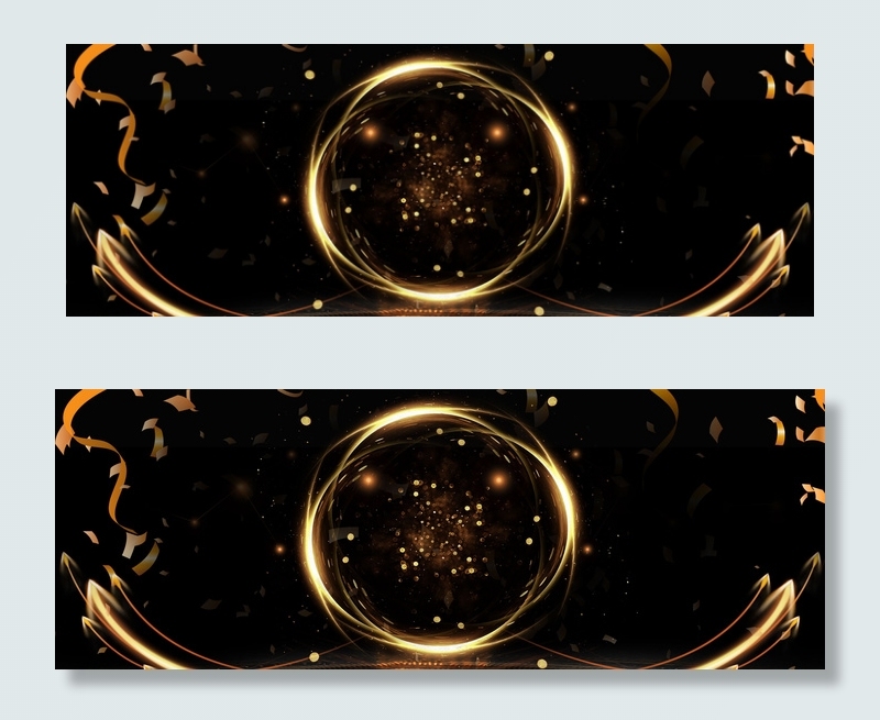 黑金大促banner(1920*700px 	       )psd模版下载