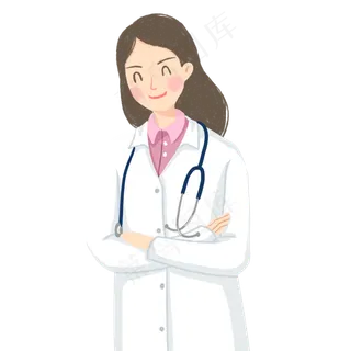 卡通医院医疗医生免扣素材,免抠元素
