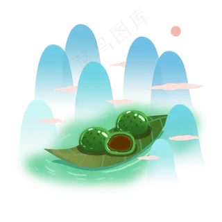 清明节青团PNG