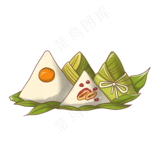 咸鸭蛋红枣粽子