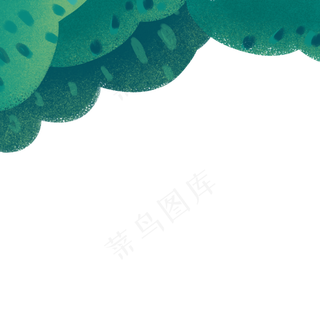 卡通绿色植物下载