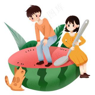 水果西瓜大暑