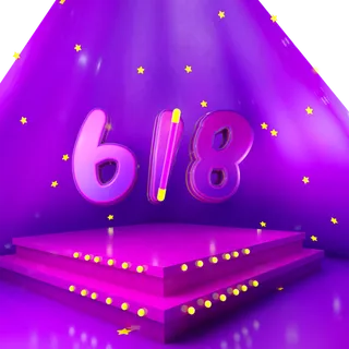 618紫红色舞台效果c4d可编辑