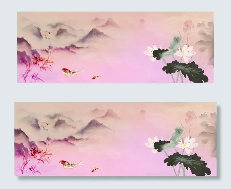 中国风彩色古典banner(1920*700px 	       )psd模版下载