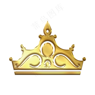 38女王节王冠矢量可编辑立体图,免抠元素