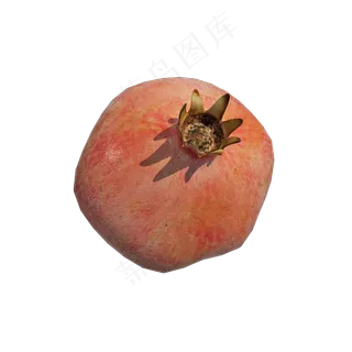 仿真新鲜石榴png图