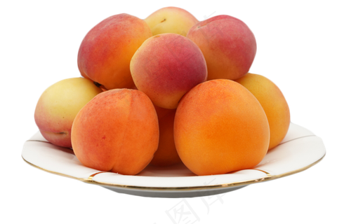 一盘水果甜杏
