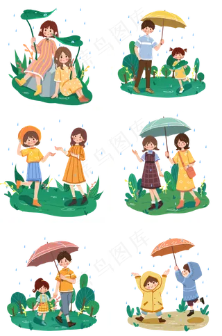 24节气谷雨套图系列