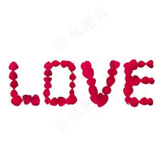 LOVE玫瑰花瓣插图 LOVE玫瑰花瓣插图