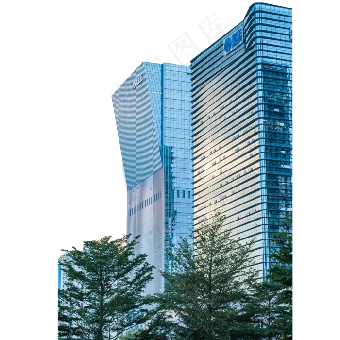 城市建筑,免抠元素(2000*2000px 300 dpi )psd模版下载
