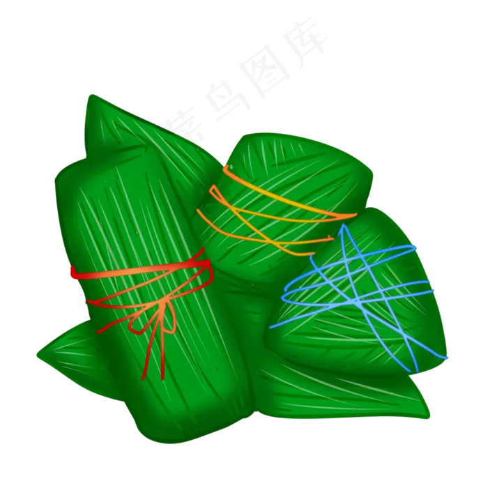 五彩绳端午节粽子(2000X2000(DPI:299))psd模版下载
