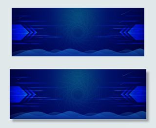 蓝色智能科技banner