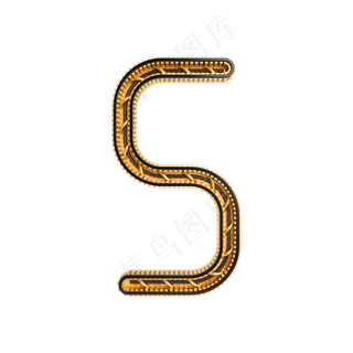 黑金倒计时周年庆数字5