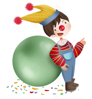 愚人节游戏活动小丑