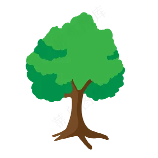 树木树叶树枝绿色植物,免抠元素