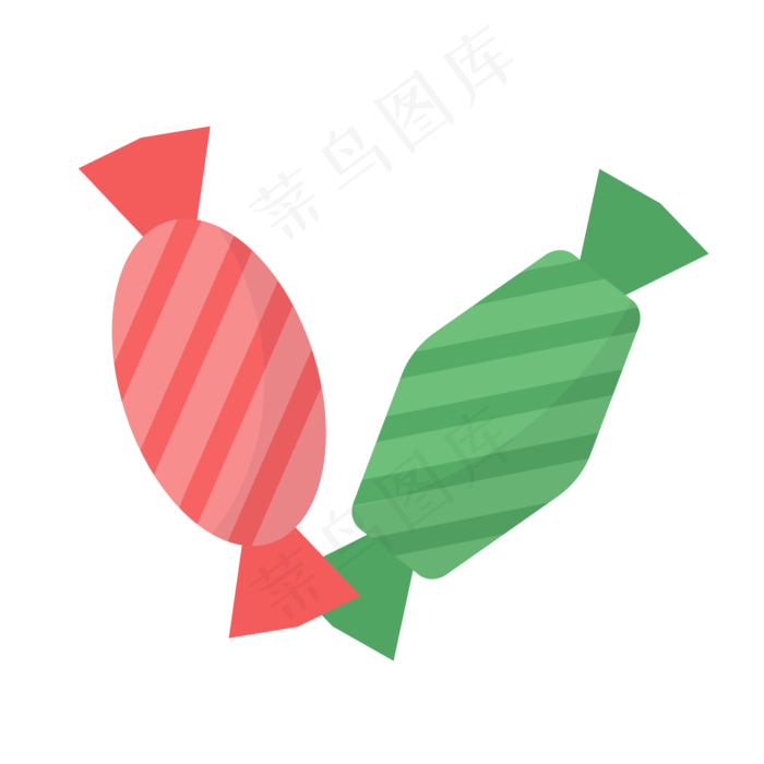 儿童节卡通糖果元素(2000*2000px 300 dpi )ai矢量模版下载