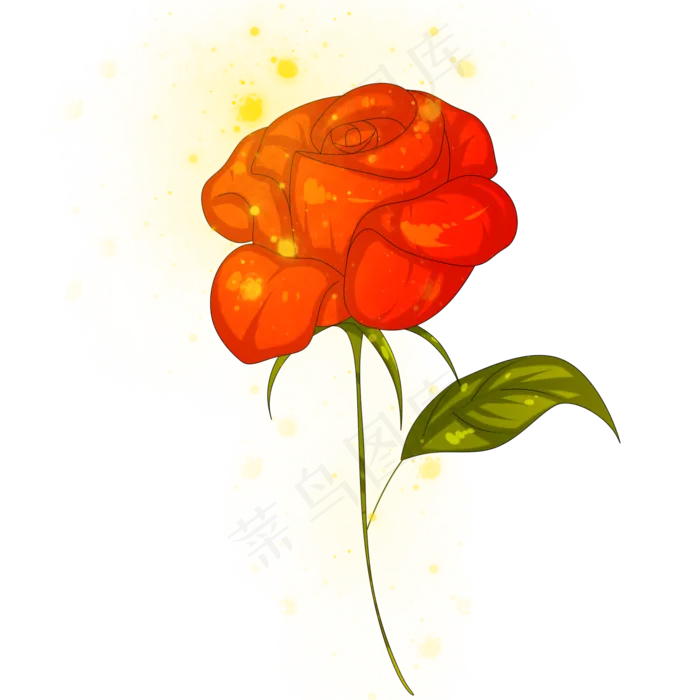 婚礼用品玫瑰花束(2000X2000(DPI:299))psd模版下载