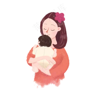 卡通母亲节人物下载