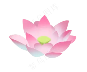 一朵荷花