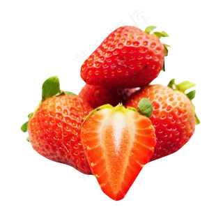 红色草莓水果