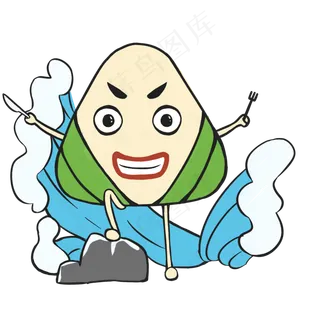 端午节卡通粽子