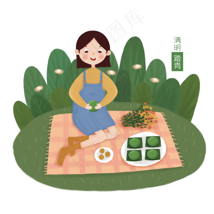 清明节美食青团