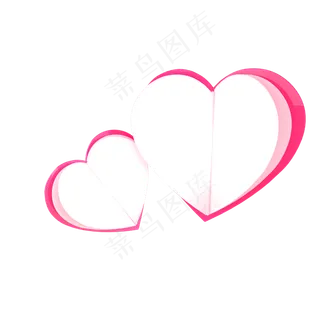 妇女节情人节爱心装饰,免抠元素