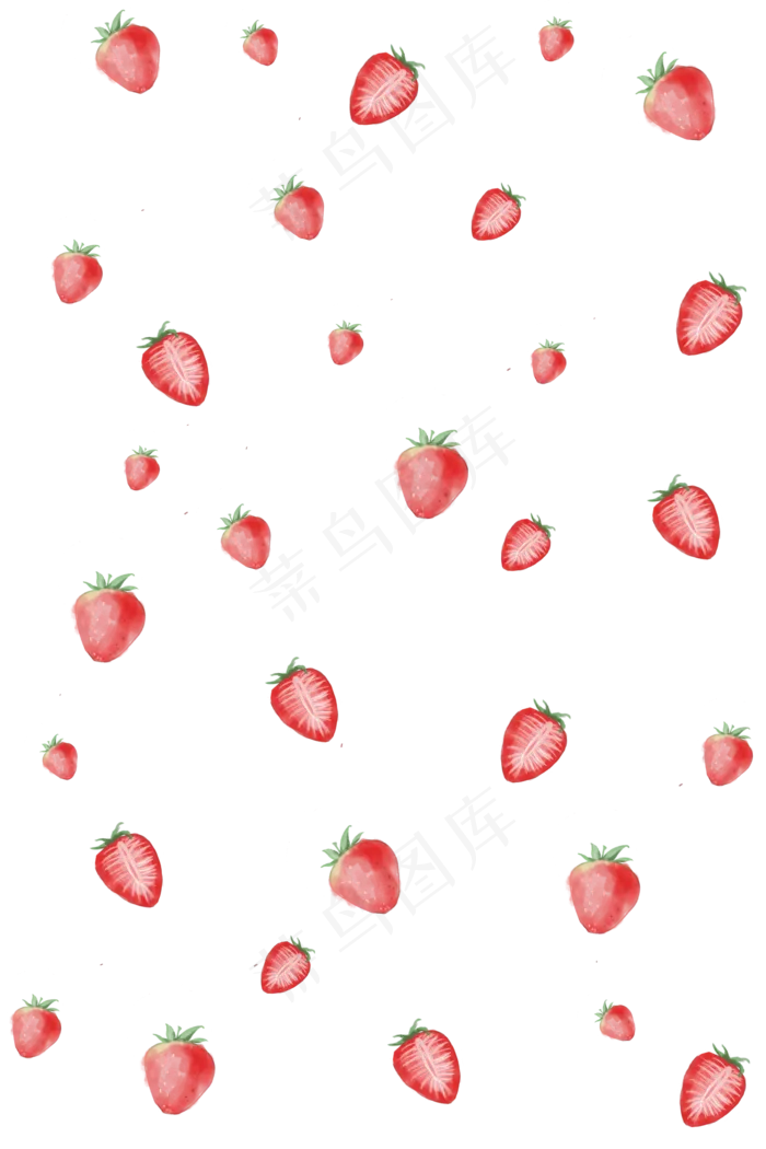 水果通用平铺,免抠元素(3545*5315px 72 dpi )psd模版下载