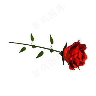 仿真3D玫瑰