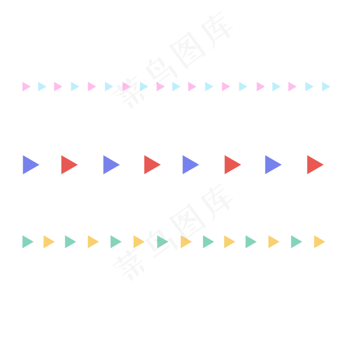 彩色三角形虚线(2000X2000(DPI:300))psd模版下载