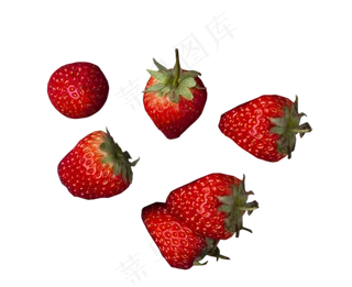 新鲜美味的草莓好吃