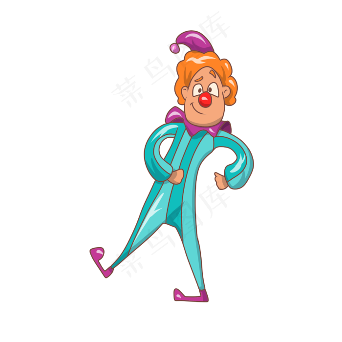 愚人节生气的小丑