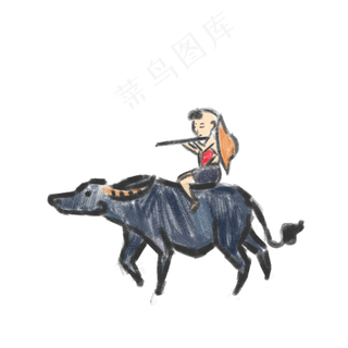 清明节手绘插图下载,免抠元素