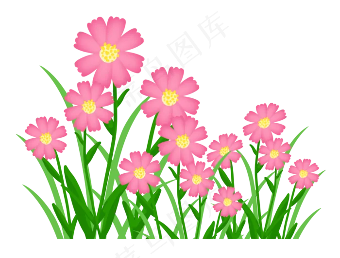 花园花草,免抠元素(2641X2000(DPI:300))psd模版下载