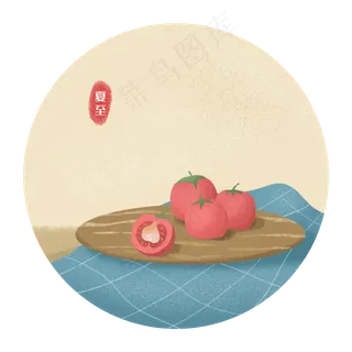 夏至二十四节气夏天西红柿 夏至二十四节气夏天西红柿