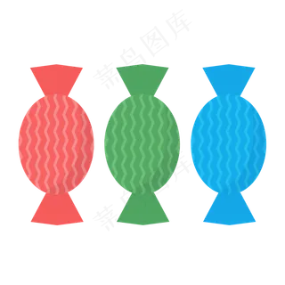 儿童节卡通糖果装饰元素 儿童节卡通糖果装饰元素