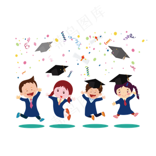 卡爱的大学生毕业