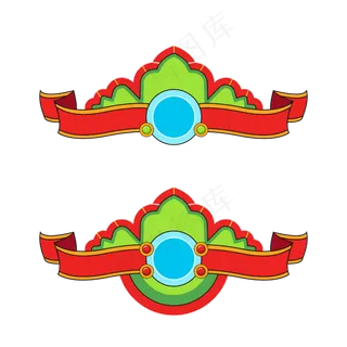 双十一中国风标题框