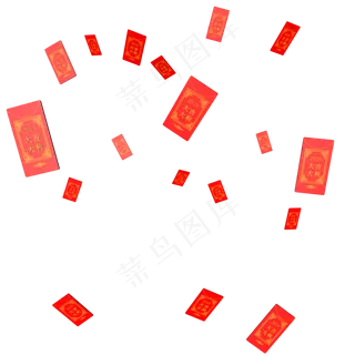 3D红包春节红包首页红包漂浮红包�,免抠元素