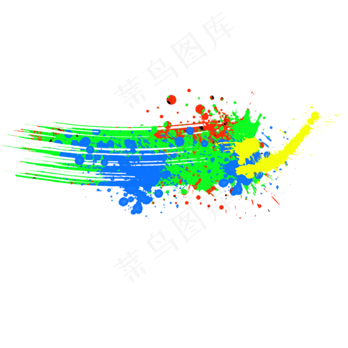 矢量动感墨迹底纹图(2000*2000px 72 dpi )