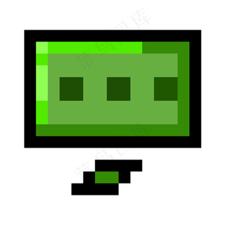 像素风格消息图标