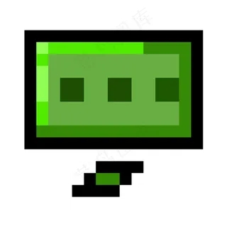 像素风格消息图标