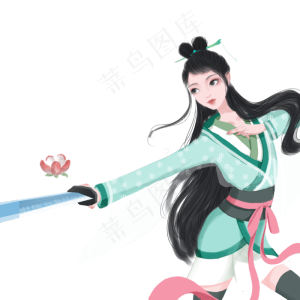 古风武侠舞剑